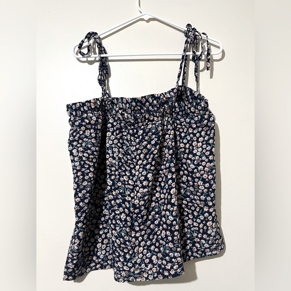Floral tank top